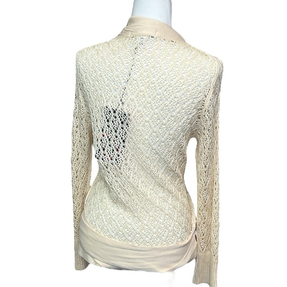 Silk Assets Wrap Sweater - Picture 3 of 5